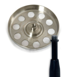 Mic stand Stainless Steel Communion Tray 17 cm